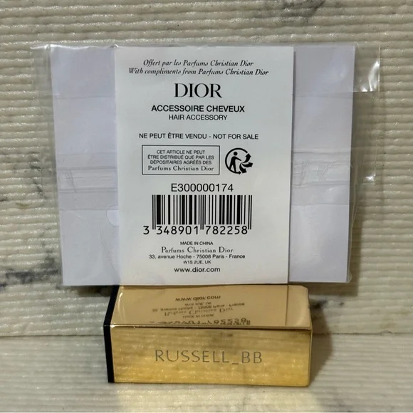 Dior Beauty Pink Trotter Style Set of Hair Clips - Picture 4 of 8